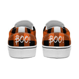 Halloween Printed Slip-on Canvas Shoes  for Teenagers and Adults