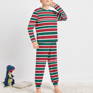 Christmas Pajamas, Long Sleeve Pajama Set for Boys  (All-Over Printing), Holiday Pajamas