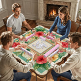 Scalloped Mahjong Mat 31.5"x31.5" (Ship Folded) - AdorableDesignsz 