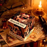 Custom Photo Text Cube Personalized Magic Puzzle Christmas Gift for Him Her