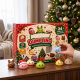 Squishy Advent Calendar 2026 – 24 Days of Dumpling Fidget Toys for Kids