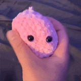Crochet Bubble Squishy Ball – Soft Handwoven Stress Relief Fidget Toy