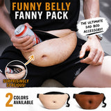 Funny Abs & Belly Fanny Pack – Novelty Waist Bag Gag Gift