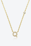 Q To U Zircon 925 Sterling Silver Necklace