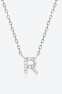 Q To U Zircon 925 Sterling Silver Necklace