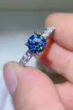 Future Style 1 Carat Moissanite Side Stone Ring - AdorableDesignsz 