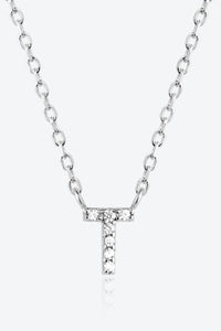 Q To U Zircon 925 Sterling Silver Necklace