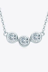 Find Your Center Moissanite Necklace - AdorableDesignsz 