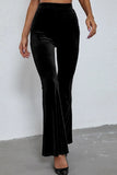 High Waist Flare Leg Pants