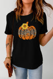 Floral Pumpkin Graphic Tee