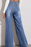 High Waist Wide Leg Jeans