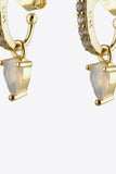 Opal 925 Sterling Silver Drop Earrings