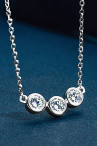 Find Your Center Moissanite Necklace - AdorableDesignsz 