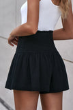 Smocked Waist Culotte Shorts - AdorableDesignsz 
