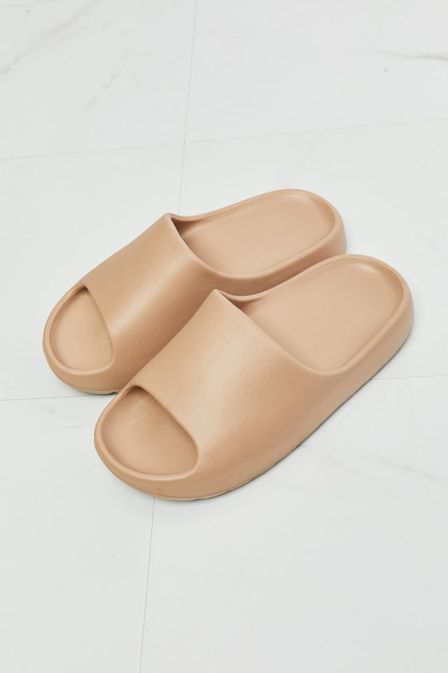 NOOK JOI In My Comfort Zone Slides in Beige - AdorableDesignsz 