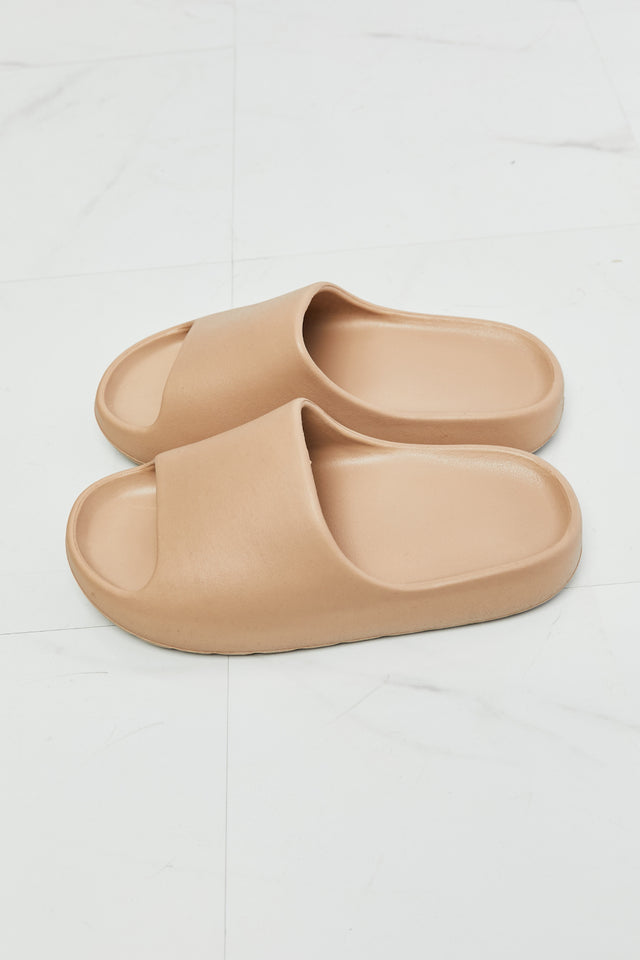 NOOK JOI In My Comfort Zone Slides in Beige - AdorableDesignsz 